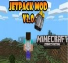 Мод на джетпак для Minecraft PE 0.10.0