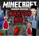 Much Food – мод на еду для Minecraft PE 0.9.5