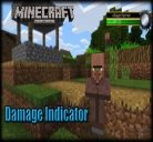 Мод Damage Indicator для Minecraft PE 0.14.0