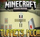 Мод на турели для Minecraft PE 0.9.5