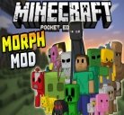 Мод на превращение в мобов для Minecraft PE 0.14.0